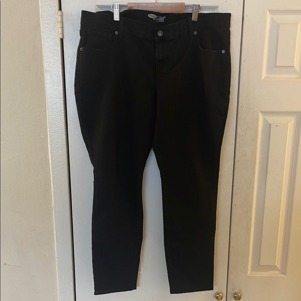 Old Navy The Flirt Jeans Size 16 Short In Black Jack